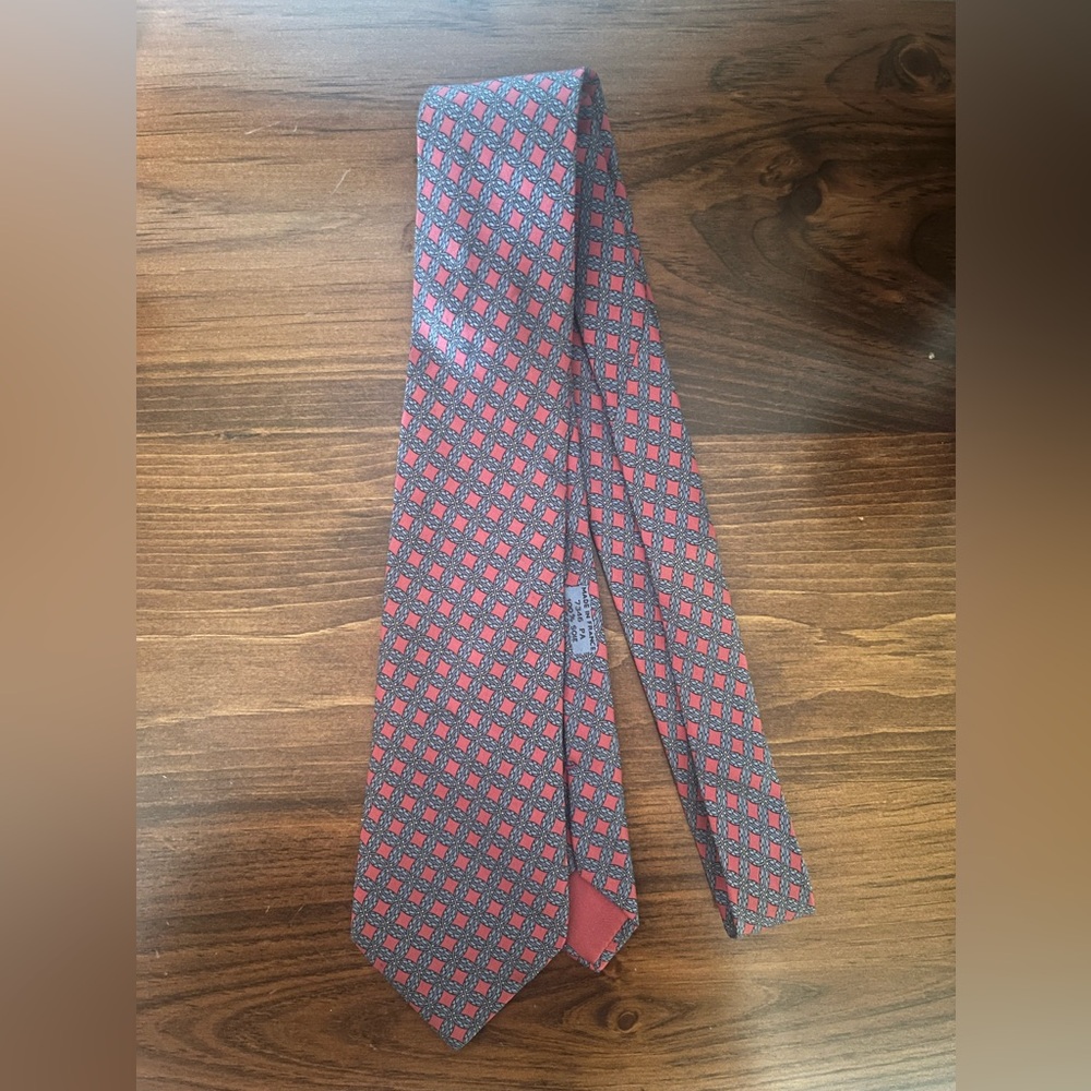 Hermes Vintage Silk Tie